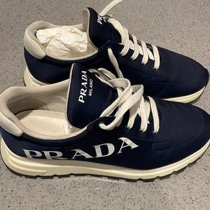 Mens Prada Nylon Sneakers